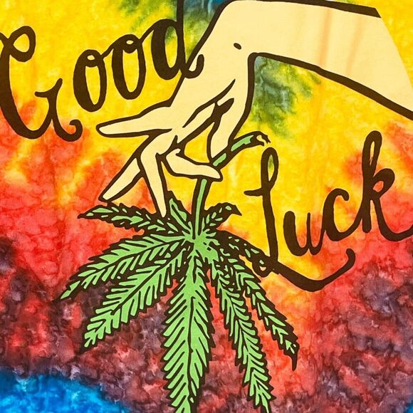 Loser Machine Tie Dye Woodstock Short Sleeve Graphic Tee Shirt - Picture 10 of 11